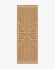 Inkdrop Copper Rug by Jonathan Adler