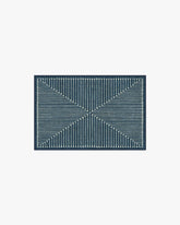 Inkdrop Lapis Blue Rug by Jonathan Adler