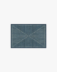 Inkdrop Lapis Blue Rug by Jonathan Adler