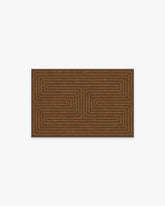 Labyrinth Brown & Orange Rug by Jonathan Adler