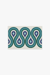 Milano Peacock Rug by Jonathan Adler