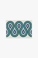 Milano Peacock Rug by Jonathan Adler
