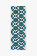 Milano Peacock Rug by Jonathan Adler