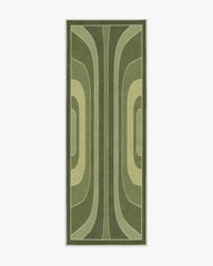Paradox Green Rug by Jonathan Adler