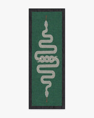 Venom Emerald Rug by Jonathan Adler