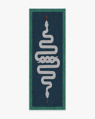 Venom Sapphire Rug by Jonathan Adler
