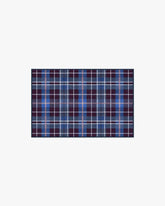 Josa Plaid Burgundy & Blue Rug by Humberto Leon