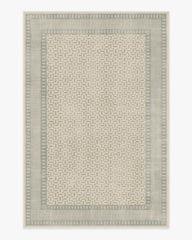 Kairos Ivory & Blue Rug