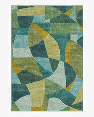 Kayla Teal Green Rug by Jungalow