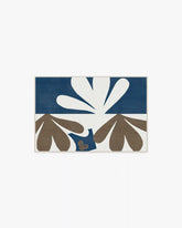 Kolmikko Blue & Tan Rug by Marimekko