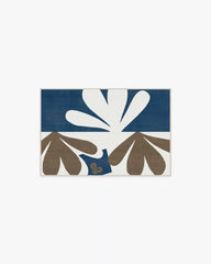 Kolmikko Blue & Tan Rug by Marimekko