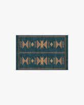 Lark Blue & Rose Rug
