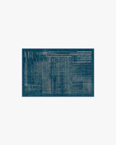 Linear Oasis Blue Rug