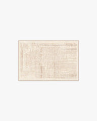 Linear Oasis Neutral Rug