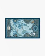 Little Explorer Blue & Grey Rug