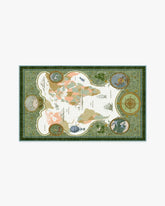 Little Explorer Gold & Green Rug