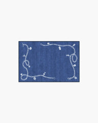 M&E Charms Midnight Blue Rug by Humberto Leon