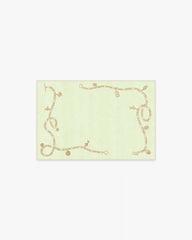 M&E Charms Pale Green Rug by Humberto Leon