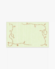 M&E Charms Pale Green Rug by Humberto Leon