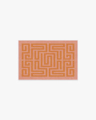 Maze Pink & Orange Rug