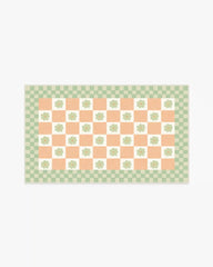 Mini Daisy Checkerboard Rug