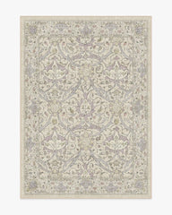 Montreal Beige & Lilac Rug by Morris & Co.