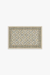 Bellflowers Ivory & Gold Rug by Morris & Co.