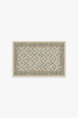 Bellflowers Ivory & Gold Rug by Morris & Co.