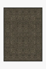Bluebell Soft Black Rug by Morris & Co.