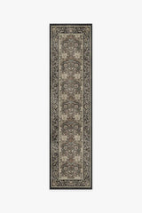 Honeysuckle & Tulip Dark Wood Rug by Morris & Co.