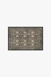 Honeysuckle & Tulip Dark Wood Rug by Morris & Co.