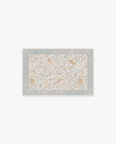 Newill Ivory & Blue Rug by Morris & Co.