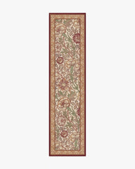 Pink & Rose Burgundy Rug by Morris & Co.