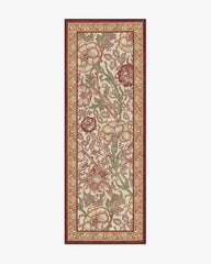 Pink & Rose Burgundy Rug by Morris & Co.