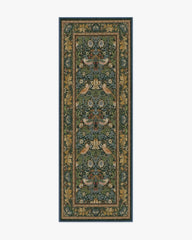 Strawberry Thief Indigo Rug by Morris & Co.