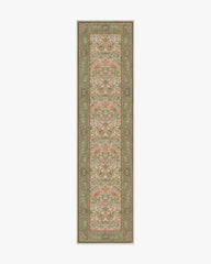 Strawberry Thief Sage & Rose Rug by Morris & Co.