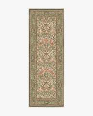 Strawberry Thief Sage & Rose Rug by Morris & Co.