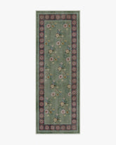 Pennywood Green & Pink Rug