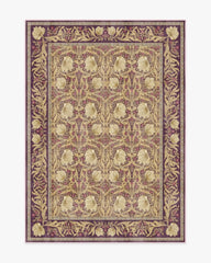 Pimpernel Mauve Rug by Morris & Co.