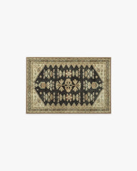 Pradera Tan & Soft Black Rug