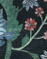 Protea Charcoal Rug by Iris Apfel