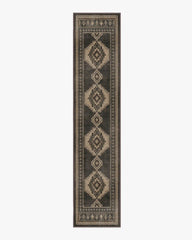 Rayne Charcoal & Tan Rug