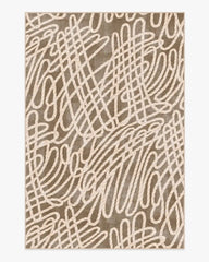 Rica Rope Taupe & Cream Rug by Humberto Leon