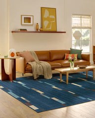 Rift Navy Rug
