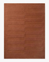 Ryder Terracotta Plush Rug