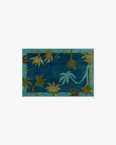 Sabal Blue & Teal Rug by Jungalow