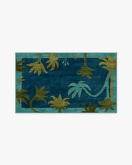 Sabal Blue & Teal Rug by Jungalow