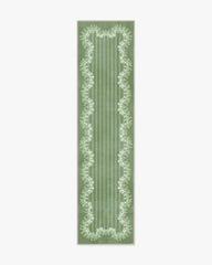 Oxbow Botanical Green Rug by Sanderson