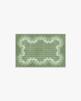 Oxbow Botanical Green Rug by Sanderson