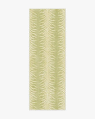 Tree Fern Matcha Green Rug by Sanderson